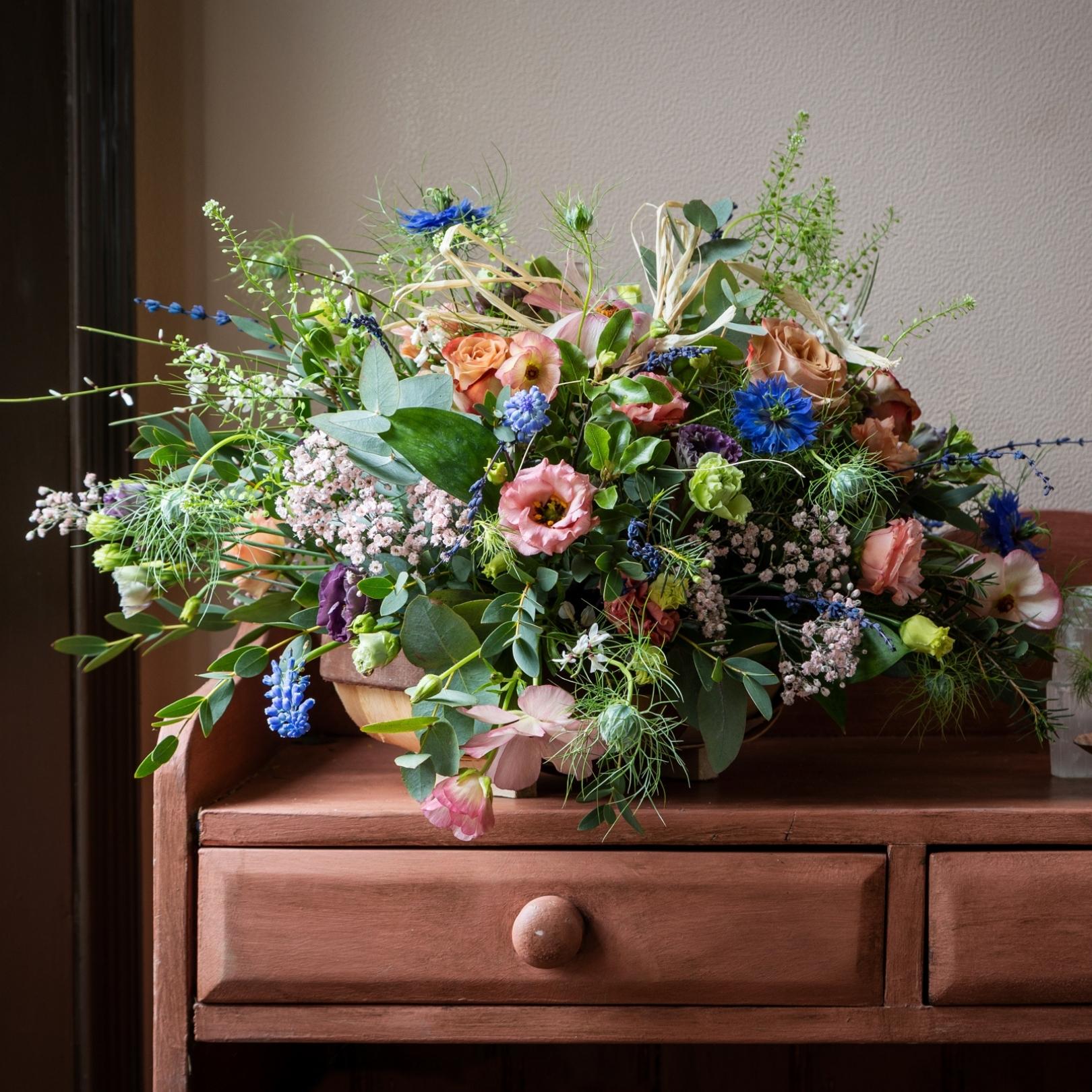 Floral Basket Arrangement