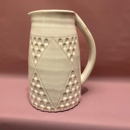 Cream Ceramic Jug